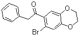 CAS#: 175136-36-4, 1-(7-Bromo-2,3-Dihydro-1,4-Benzodioxin-6-Yl)-2-Phenyl-Ethanone