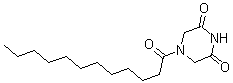 CAS#: 175136-49-9, 4-(1-Oxododecyl)-2,6-Piperazinedione