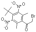 CAS#: 175136-56-8, 2-Bromo-1-[4-(1,1-Dimethylethyl)-2,6-Dimethyl-3,5-Dinitrophenyl]-Ethanone