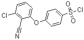 CAS 登录号：175136-72-8， 4-(3-氯-2-氰基苯氧基)-苯磺酰氯