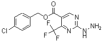CAS#: 175137-33-4, 2-Hydrazinyl-4-(Trifluoromethyl)-5-Pyrimidinecarboxylic Acid (4-Chlorophenyl)Methyl Ester