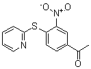 CAS#: 175137-44-7, 1-[3-Nitro-4-(2-Pyridinylthio)Phenyl]-Ethanone