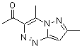 CAS#: 175137-64-1, 1-(4,7-Dimethylpyrazolo[5,1-c][1,2,4]Triazin-3-Yl)Ethanone
