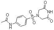 CAS#: 175201-44-2, N-[4-[(3,5-Dioxo-1-Piperazinyl)Sulfonyl]Phenyl]-Acetamide