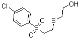CAS 登录号：175201-61-3， 2-[[2-[(4-氯苯基)磺酰基]乙基]硫基]-乙醇