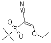 CAS#: 175201-67-9, 2-[(1,1-Dimethylethyl)Sulfonyl]-3-Ethoxy-2-Propenenitrile