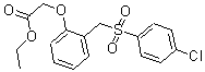 CAS#: 175202-86-5, 2-[2-[[(4-Chlorophenyl)Sulfonyl]Methyl]Phenoxy]-Acetic Acid Ethyl Ester