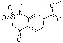 CAS#: 175202-91-2, 3,4-Dihydro-1-Methyl-4-Oxo-1H-2,1-Benzothiazine-7-carboxylic Acid Methyl Ester 2,2-Dioxide