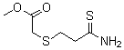 CAS 登录号：175202-95-6， 2-[(3-氨基-3-硫代丙基)硫代]-乙酸甲酯