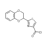 CAS#: 175203-35-7, 2-(2,3-Dihydro-1,4-Benzodioxin-2-Yl)-1,3-Thiazole-4-Carbonyl Chloride