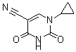 CAS#: 175203-44-8, 1-Cyclopropyl-1,2,3,4-Tetrahydro-2,4-Dioxo-5-Pyrimidinecarbonitrile