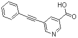 CAS#: 175203-69-7, 5-(2-Phenylethynyl)-3-Pyridinecarboxylic Acid