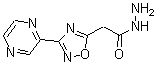 CAS#: 175203-77-7, 3-(2-Pyrazinyl)-1,2,4-Oxadiazole-5-Acetic Acid Hydrazide
