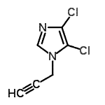 CAS#: 175203-80-2, 4,5-Dichloro-1-(2-Propyn-1-Yl)-1H-Imidazole