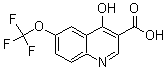 CAS#: 175203-86-8, 4-Hydroxy-6-(Trifluoromethoxy)-3-Quinolinecarboxylic Acid