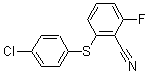 CAS#: 175204-12-3, 2-[(4-Chlorophenyl)Thio]-6-Fluoro-Benzonitrile