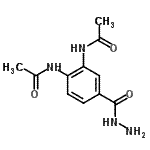 CAS#: 175204-20-3, N,N'-[4-(Hydrazinocarbonyl)-1,2-Phenylene]Diacetamide