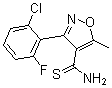 CAS#: 175204-42-9, 3-(2-Chloro-6-Fluorophenyl)-5-Methyl-4-Isoxazolecarbothioamide