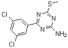 CAS#: 175204-58-7, 4-(3,5-Dichlorophenyl)-6-(Methylthio)-1,3,5-Triazin-2-Amine