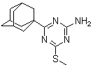CAS 登录号：175204-72-5， 4-(甲硫基)-6-三环[3.3.1.1(3,7)]癸-1-基-1,3,5-三嗪-2-胺