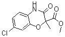 CAS#: 175205-00-2, 7-Chloro-3,4-Dihydro-2-Methyl-3-Oxo-2H-1,4-Benzoxazine-2-carboxylic Acid Methyl Ester