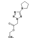 CAS#: 175205-06-8, Ethyl [5-(1-Pyrrolidinyl)-2H-Tetrazol-2-Yl]Acetate