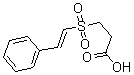CAS#: 175205-22-8, 3-[(2-Phenylethenyl)Sulfonyl]-Propanoic Acid