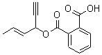 CAS 登录号：175205-32-0， 1,2-苯二羧酸 1-(1-乙炔基-2-丁烯-1-基)酯