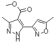CAS#: 175277-16-4, 3-Methyl-5-(5-Methyl-3-Isoxazolyl)-1H-Pyrazole-4-carboxylic Acid Methyl Ester