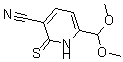 CAS#: 175277-23-3, 6-(Dimethoxymethyl)-1,2-Dihydro-2-Thioxo-3-Pyridinecarbonitrile