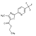 CAS#: 175277-54-0, Ethyl 4-Methyl-2-[5-(Trifluoromethyl)-2-Pyridinyl]-1,3-Thiazole-5-Carboxylate