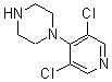 CAS 登录号：175277-80-2， 1-(3,5-二氯-4-吡啶基)哌嗪