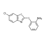 CAS#: 175277-83-5, 2-[(6-Chloro-1,3-Benzothiazol-2-Yl)Sulfanyl]Aniline