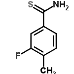 CAS#: 175277-87-9, 3-Fluoro-4-Methylbenzenecarbothioamide