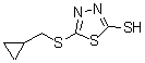 CAS#: 175277-92-6, 5-[(Cyclopropylmethyl)Thio]-1,3,4-Thiadiazole-2-Thiol