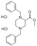 CAS#: 17532-21-7, 1,4-Bis(Phenylmethyl)-2-Piperazinecarboxylic Acid Methyl Ester Hydrochloride (1:2)