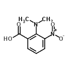 CAS 登录号：175347-01-0， 2-(二甲基氨基)-3-硝基苯甲酸