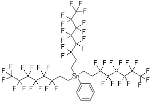 CAS 登录号：175354-30-0， 苯基三(3,3,4,4,5,5,6,6,7,7,8,8,8-十三氟辛基)-锡烷