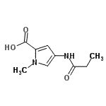 CAS 登录号：175614-06-9， 1-甲基-4-(丙酰基氨基)-1H-吡咯-2-羧酸