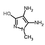 CAS#: 175700-80-8, 4,5-Diamino-1-Methyl-1,2-Dihydro-3H-Pyrazol-3-One