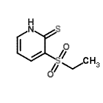CAS 登录号：175729-83-6， 3-(乙基磺酰基)-2(1H)-吡啶硫酮