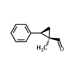 CAS 登录号：175788-15-5， (1R,2R)-1-甲基-2-苯基环丙烷甲醛