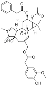 CAS 登录号：175796-50-6， 佛波醇 12-苯乙酸酯 13-乙酸酯 20-高香草酸酯