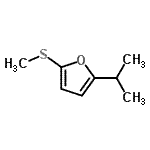 CAS#: 175878-38-3, 2-Isopropyl-5-(Methylsulfanyl)Furan