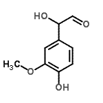 CAS#: 17592-23-3, Hydroxy(4-Hydroxy-3-Methoxyphenyl)Acetaldehyde