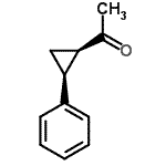 CAS 登录号：17597-82-9， 1-[(1R,2S)-2-苯基环丙基]乙酮