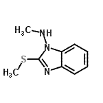 CAS#: 176102-09-3, N-Methyl-2-(Methylsulfanyl)-1H-Benzimidazol-1-Amine