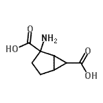 CAS#: 176199-49-8, 2-Aminobicyclo[3.1.0]Hexane-2,6-Dicarboxylic Acid