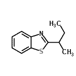 CAS#: 17626-87-8, 2-Sec-Butyl-1,3-Benzothiazole