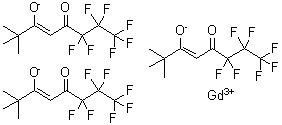 CAS#: 17631-67-3, Gadolinium Tris[(3Z)-6,6,7,7,8,8,8-Heptafluoro-2,2-Dimethyl-5-Oxo-3-Octen-3-Olate]